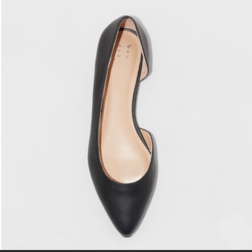 D’orsay pointed toe ballet flats NWOT